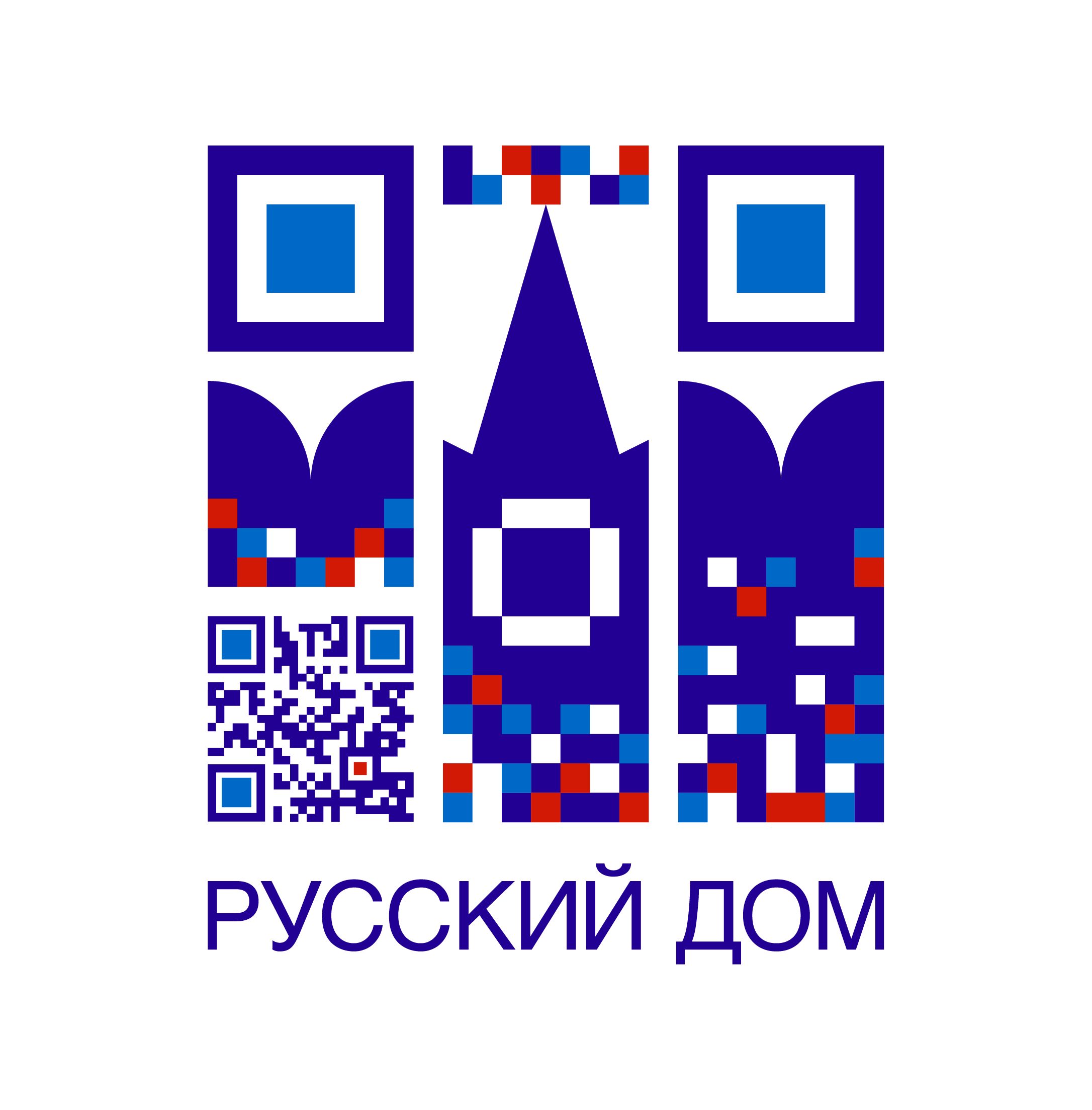 Русский дом (синий)